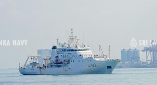 French Navy Ship arrives in Colombo